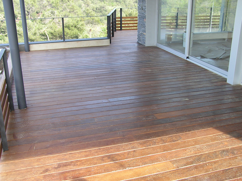 instalacion de parquets naturales para exteriores