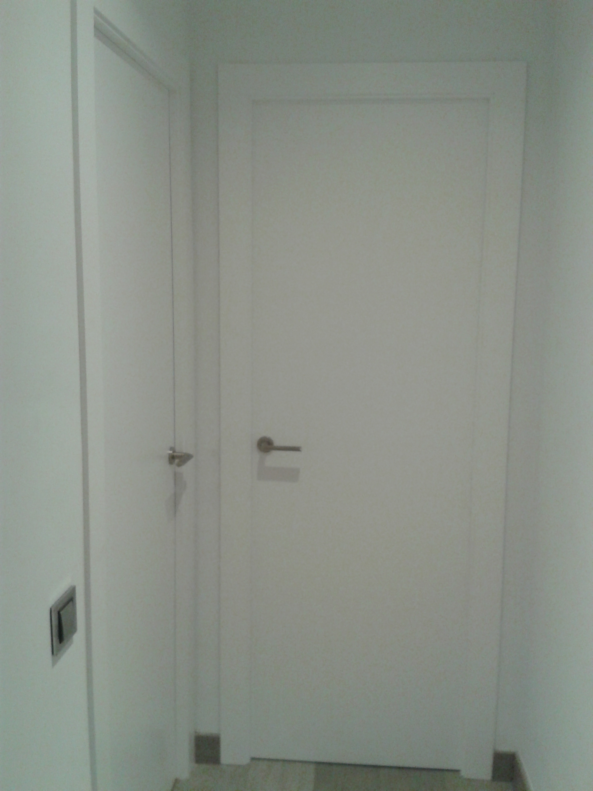 puerta lacada interior blanca
