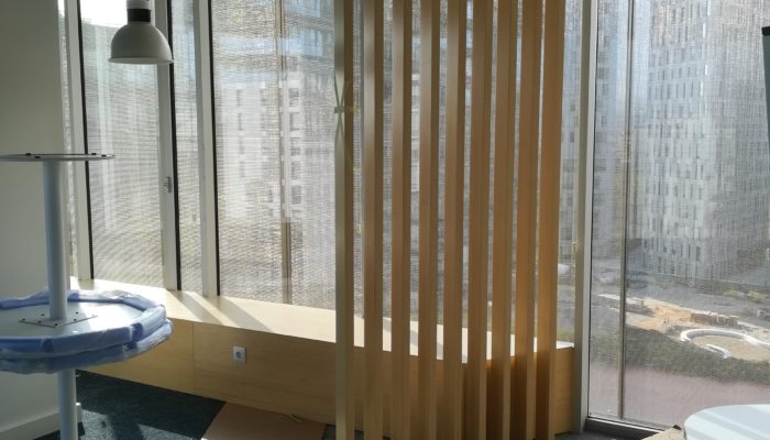 Disseny i fabricació de mobles per oficines, mostradors, sales, despatxos